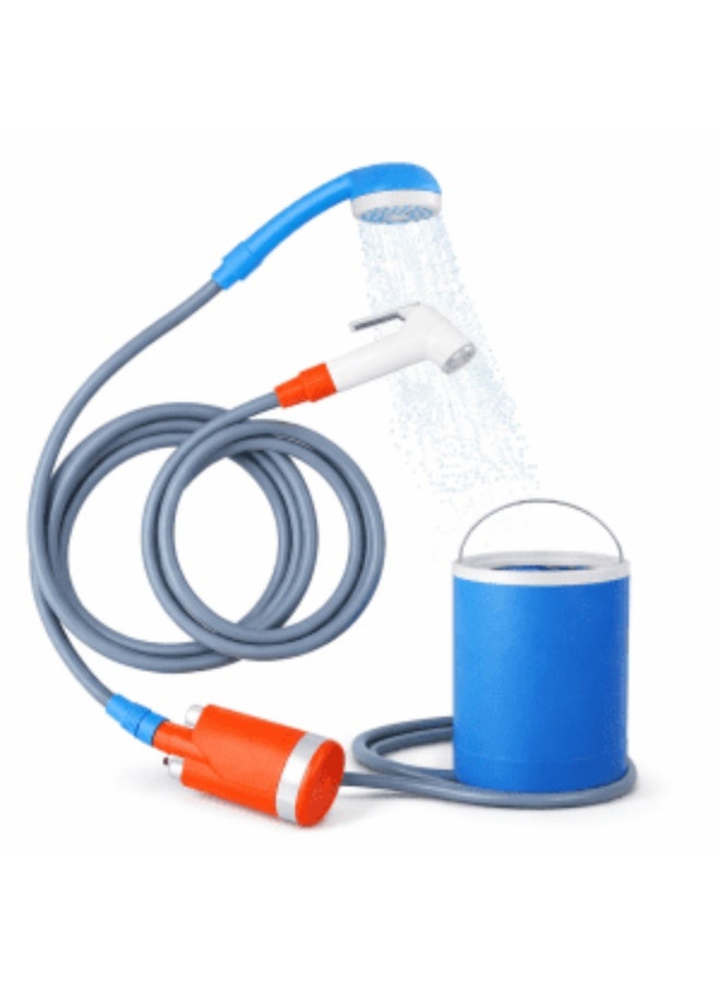 Portable Outdoor Camping Shower Pump Kit with Rechargeable Power - Image 3